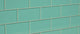 Glass Subway Tile, Teal, Sample Swatch