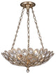 CRYSTORAMA 7584-DT Sterling 3 Light Chandelier