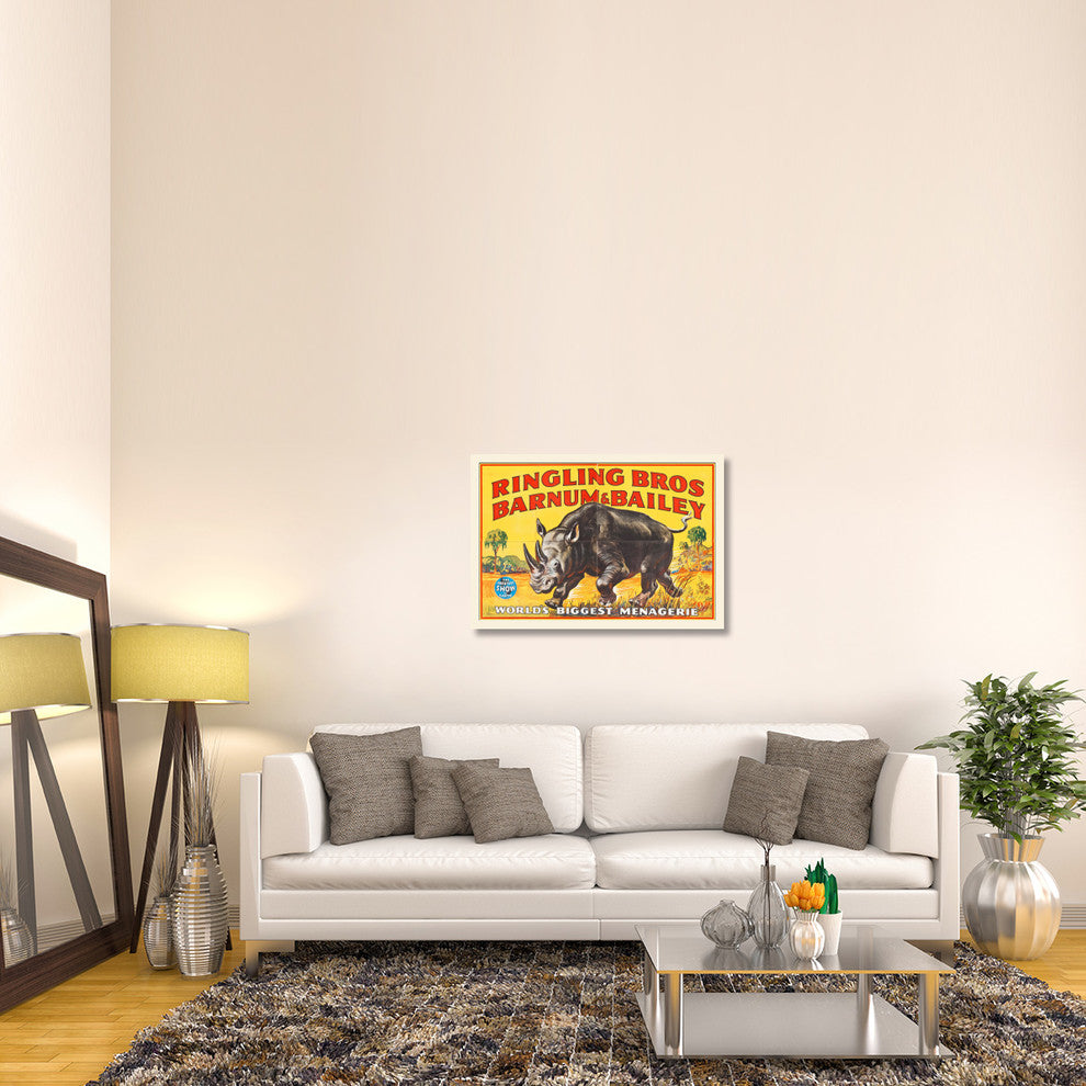 "Circus 1940" Stretched Canvas Giclee by Hollywood Photo Archive, 40x28"