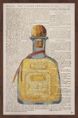 "Golden Tequila" Framed Painting Print, 16"x24"