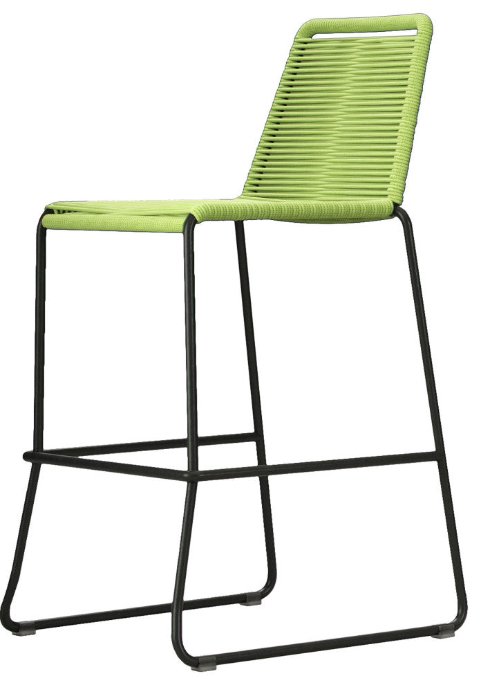 Barclay Bar Stool, Green Cord