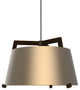 Ignis 24 Pendant LED, Rose Gold, 72" Black Rigid Stem
