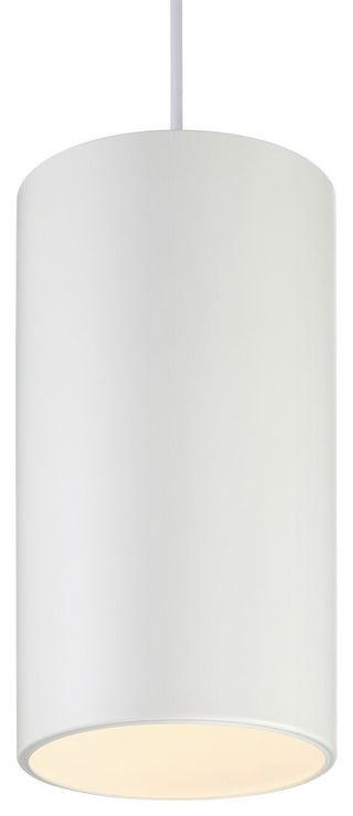 Matte White One Light Pendant from the Pilson XL Collection