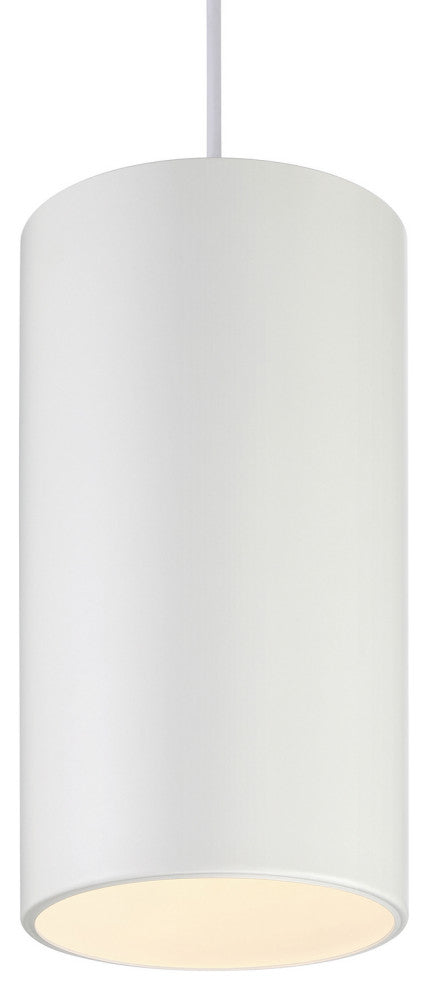 Matte White One Light Pendant from the Pilson XL Collection