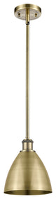 Ballston Dome Pendant, Antique Brass, LED