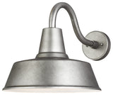 Barn Light 1-Light Outdoor Wall Lantern, Weathered Pewter