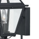Nottingham 7" Outdoor Wall Light Textured Black