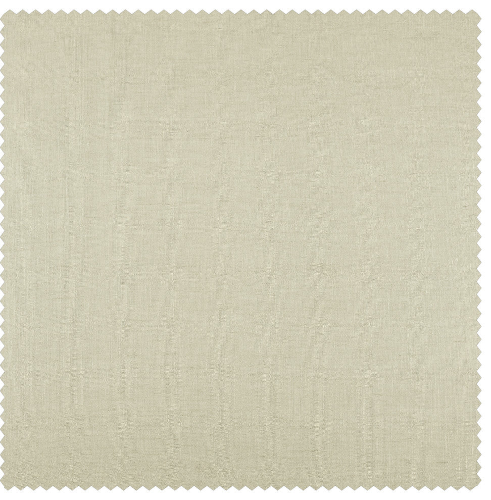 Birch Linen Sheer Curtain Single Panel, 50"x120"
