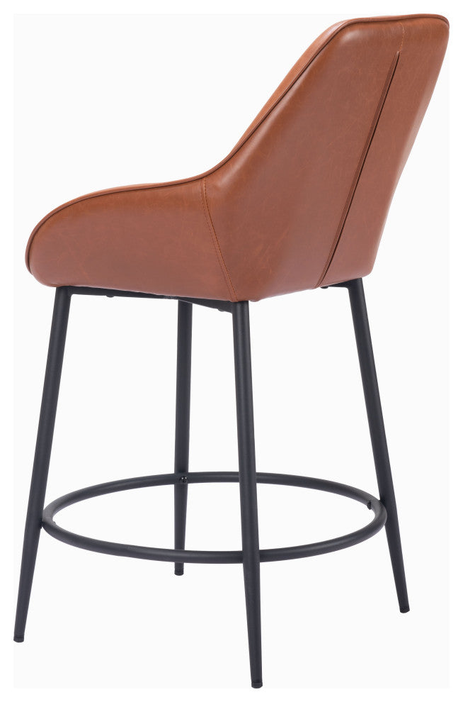 Vila Counter Stool (Set of 2) Brown