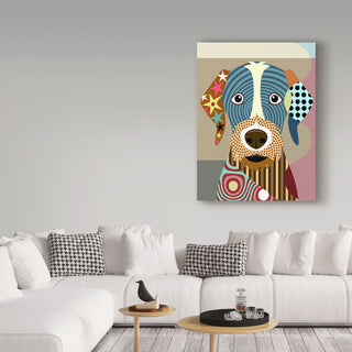 Lanre Adefioye 'German Wirehaired Pointer' Canvas Art, 32"x24"