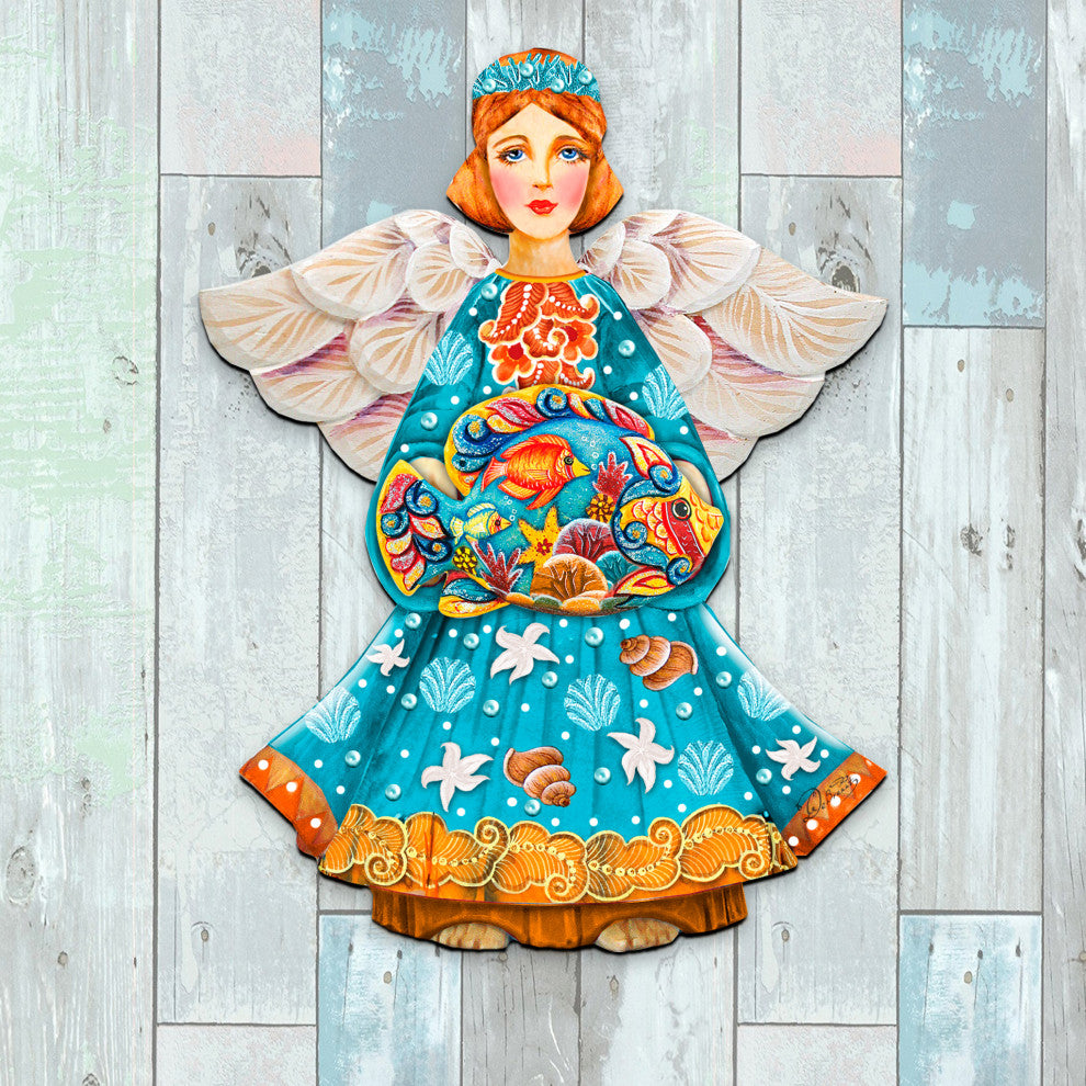 Guardian Of The Sea Angel Ornament