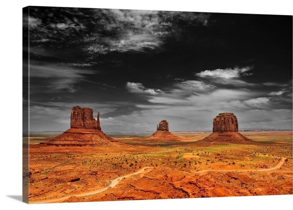 "Wild Wild West" Wrapped Canvas Art Print, 36"x24"x1.5"