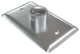 Wall Plates, Compatible with Heatgene Flat Bar Towel Warmers Only, Brush Polish