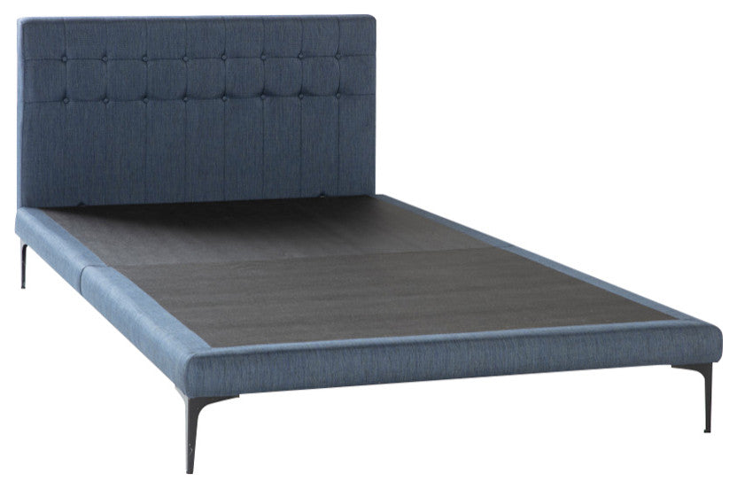 Stratton Twin Foundation & Headboard, Bell Basic Navy