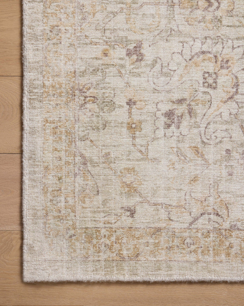 Loloi Marcella Sage / Gold 7'-9" x 9'-9" Area Rug