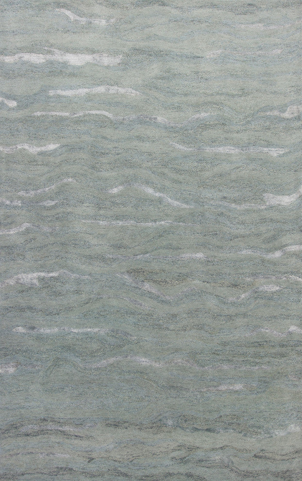 Serenity Slate  Breeze Rug, 3'3" x5'3"