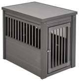 ECOFLEXÂ® Dog Crate End Table - Grey, Gray, Medium