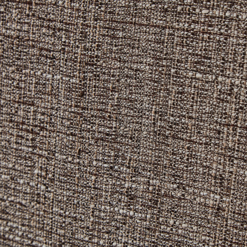 Penny Bed, Brown, King, Linen Textured Fabric