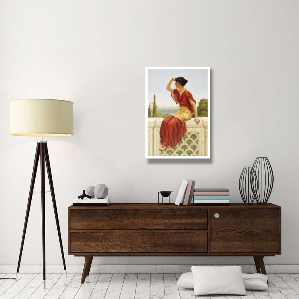 "The Signal" Digital Paper Print by John William Godward, 26"x38"