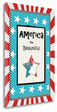 "America The Beautiful" By Sarah Ogren, Giclee Print on Gallery Wrap Canvas