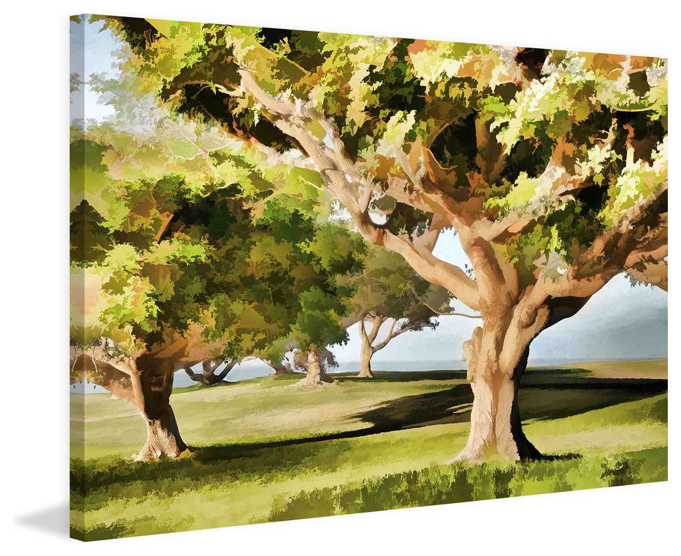 "The Elegance of Trees" Painting Print on Canvas by Robertson