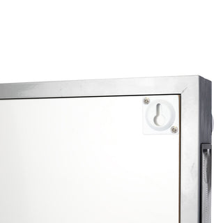 Hollywood Premiere Pro Vanity Mirror, Silver, Bluetooth