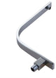 Solid Brass Construction Chrome Square Shape Wall Mounted Rising Shower Arm