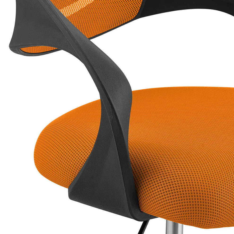 Thrive Mesh Drafting Chair, Orange