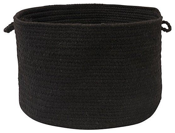 Colonial Mills Basket Bristol Black Round