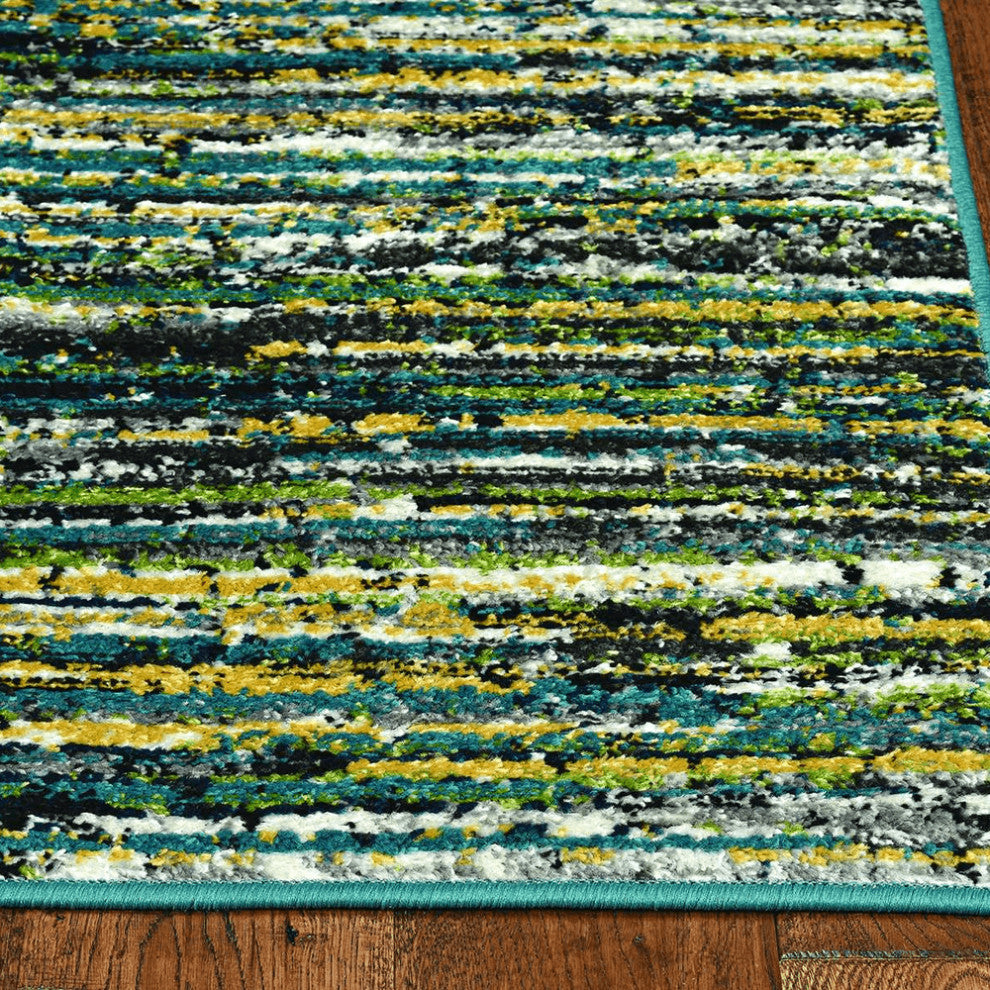 91 X 130 Beige Polypropylene Rug