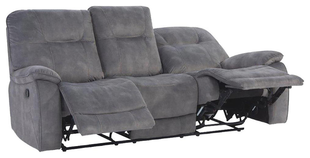 Cooper Shadow Brown Manual Reclining Sofa and Recliner
