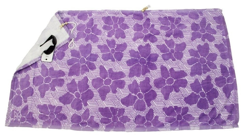 Casmus Beach Towel, Purple