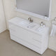 Paterno 60" Single Bathroom Vanity With Sink, White