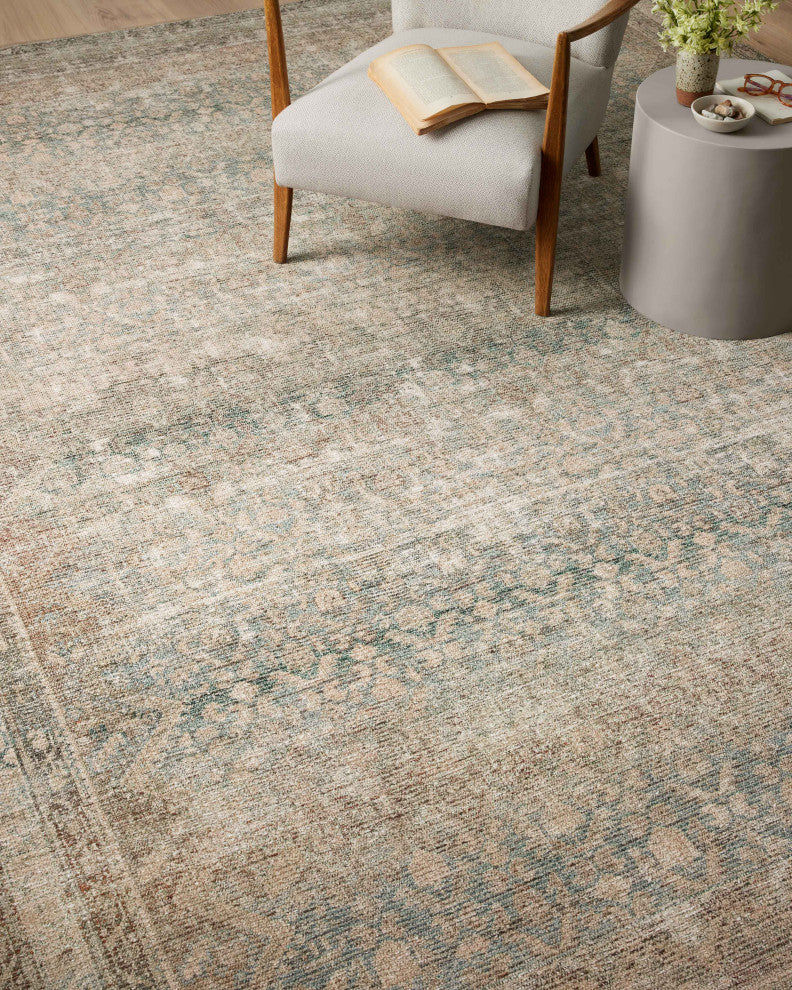 Angela Rose x Loloi Aubrey Area Rug, Jade / Natural, 2''-6" X 9''-6"