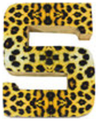 Handmade Eco-Friendly Wall Decor Alphabet Letter Block, 1.3x7.8x6.1