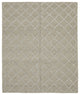 Rug N Carpet - Handwoven Modern Design 8' 1'' x 10' 0'' Wool Flatweave Kilim Rug