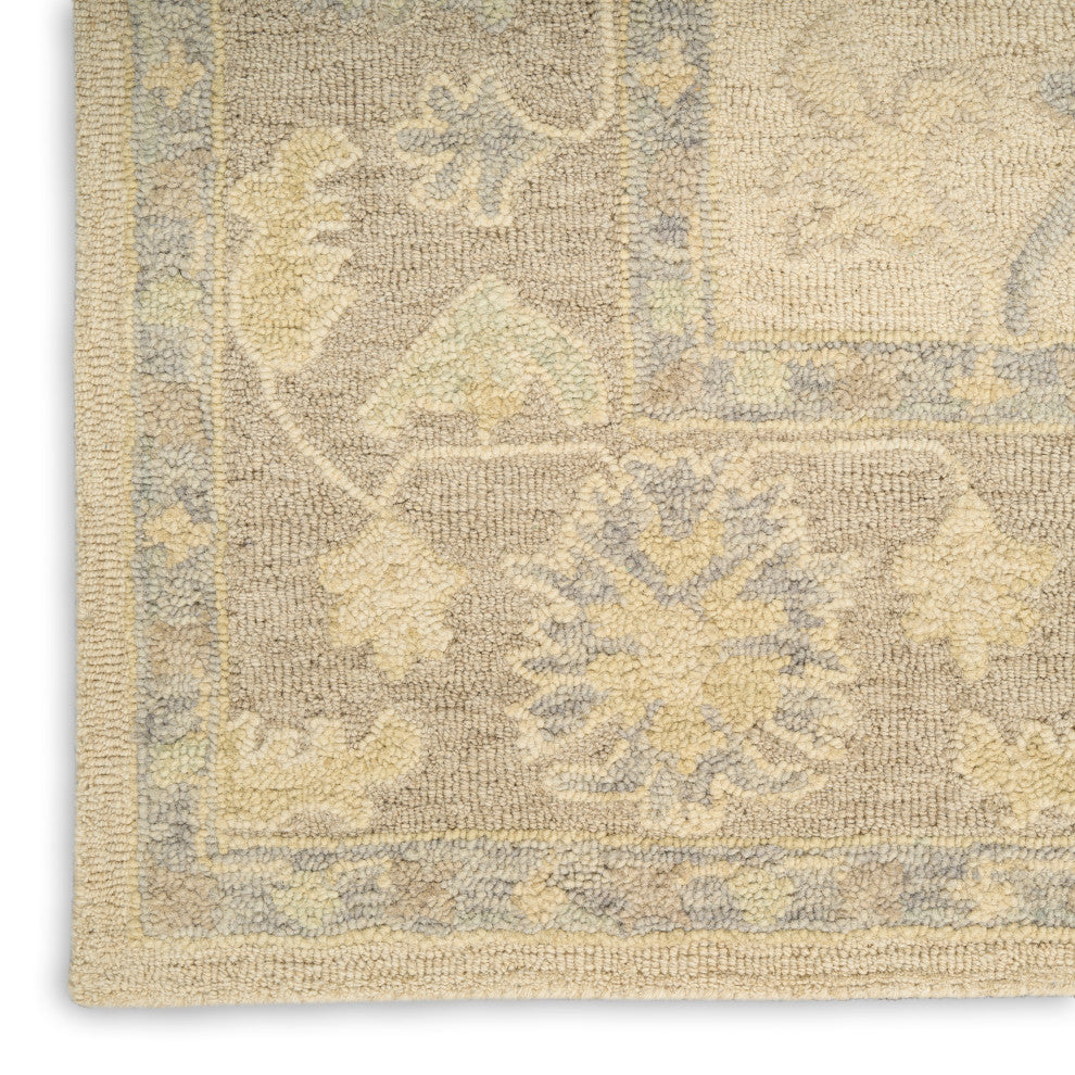 Nourison Maison 9'9" x 13'9" Ivory Taupe Vintage Indoor Rug