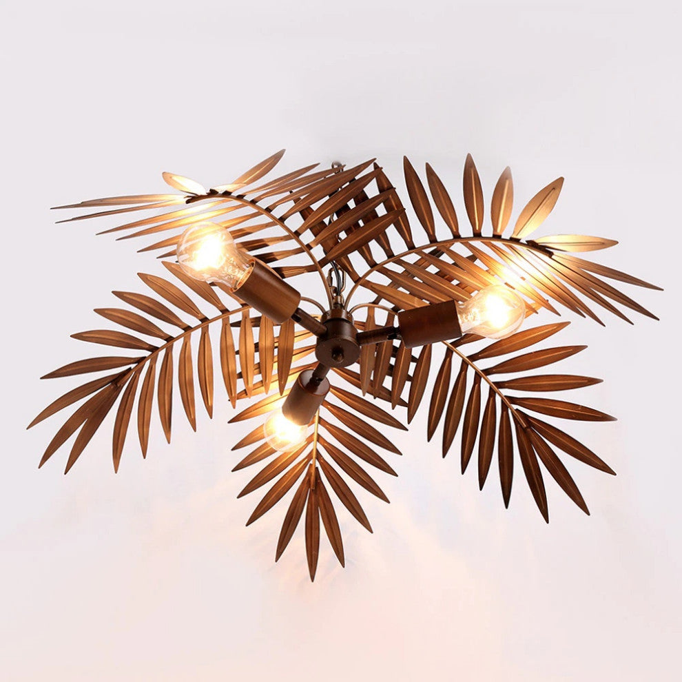 Deinze | Modern Loft Coconut Tree Chandelier for Restaurant, 1 Layer Pendant