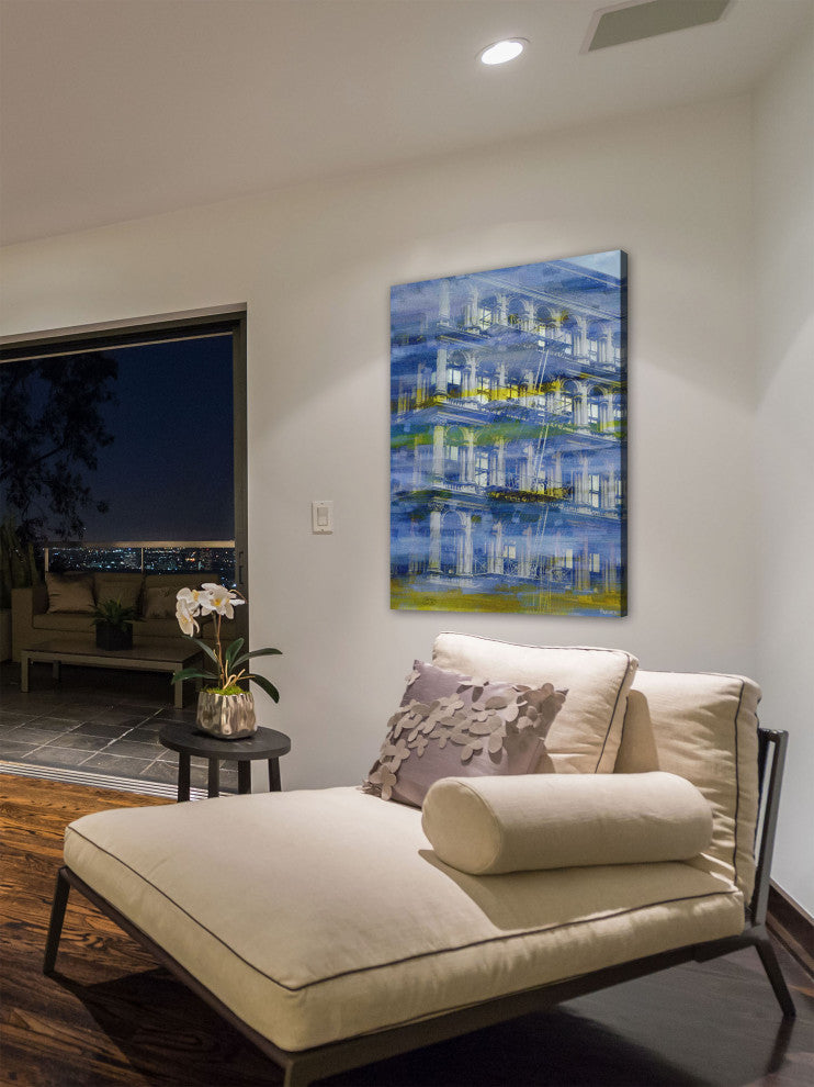 "NYC Architecture" Print on Canvas, 40"x60"