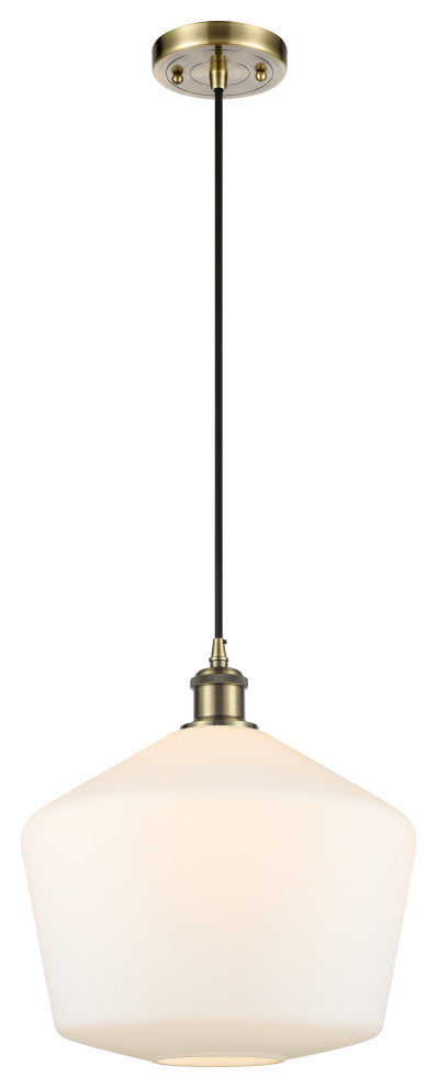 Innovations 516-1P-AB-G651-12 1-Light Mini Pendant Antique Brass