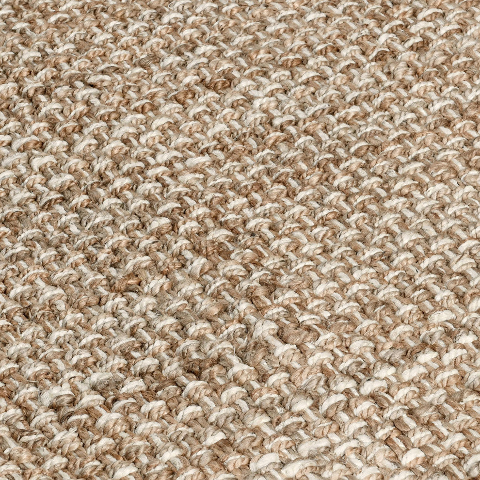Panama Jute Handwoven Accent Rug, 5x8