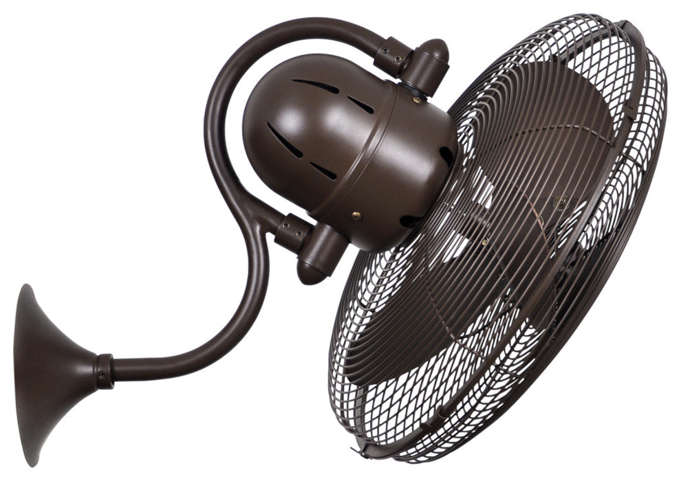 Laura Wall Fan, Textured Bronze