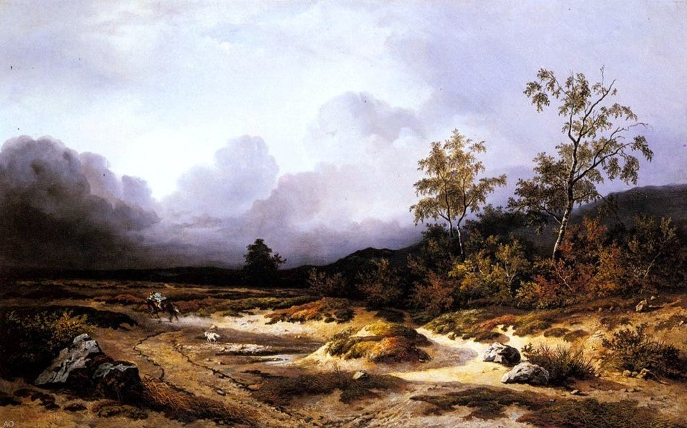Willem Roelofs An Approaching Storm Wall Decal