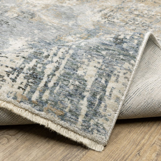 Harlan Modern Abstract Polyester Area Rug Runner 2'3" x 7'6"