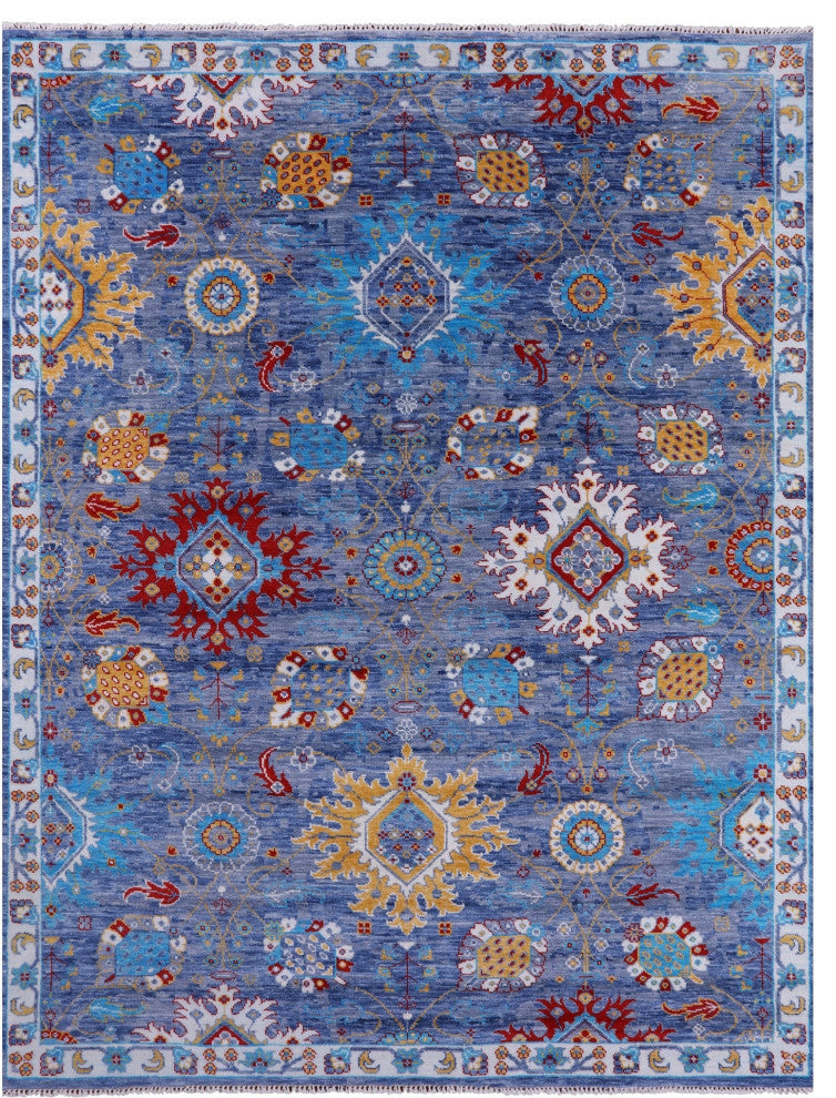 9' 0" X 12' 1" Turkish Oushak Handmade Rug - Q13442