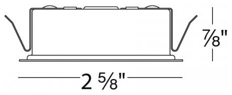 LED Button-Light Retrofit Housing, Copper Bronze