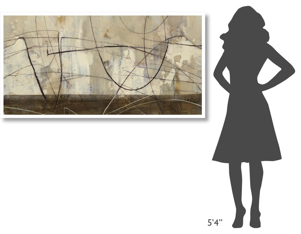 "Across the Desert III Crop" Digital Paper Print by Albena Hristova, 62"x32"