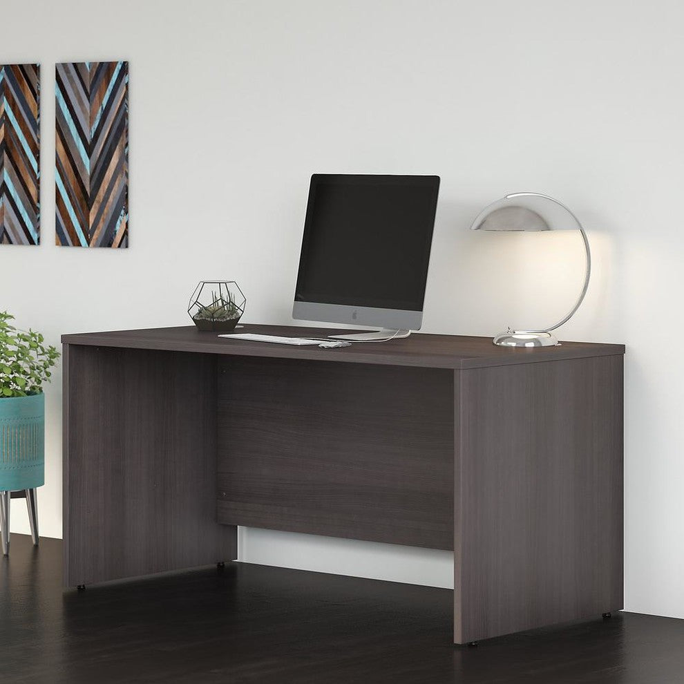 Studio C 60"x30" Office Desk, Storm Gray