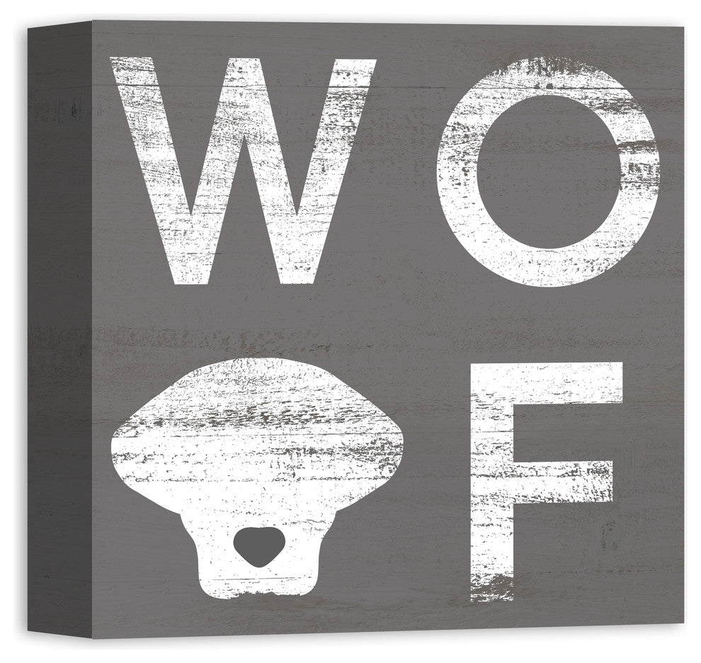Designs Direct Creative Group Woof  12x12 Canvas Wall Art