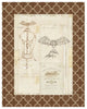 "Fancy Corkscrew I Border" Digital Paper Print by Daphne Brissonnet, 24"x30"
